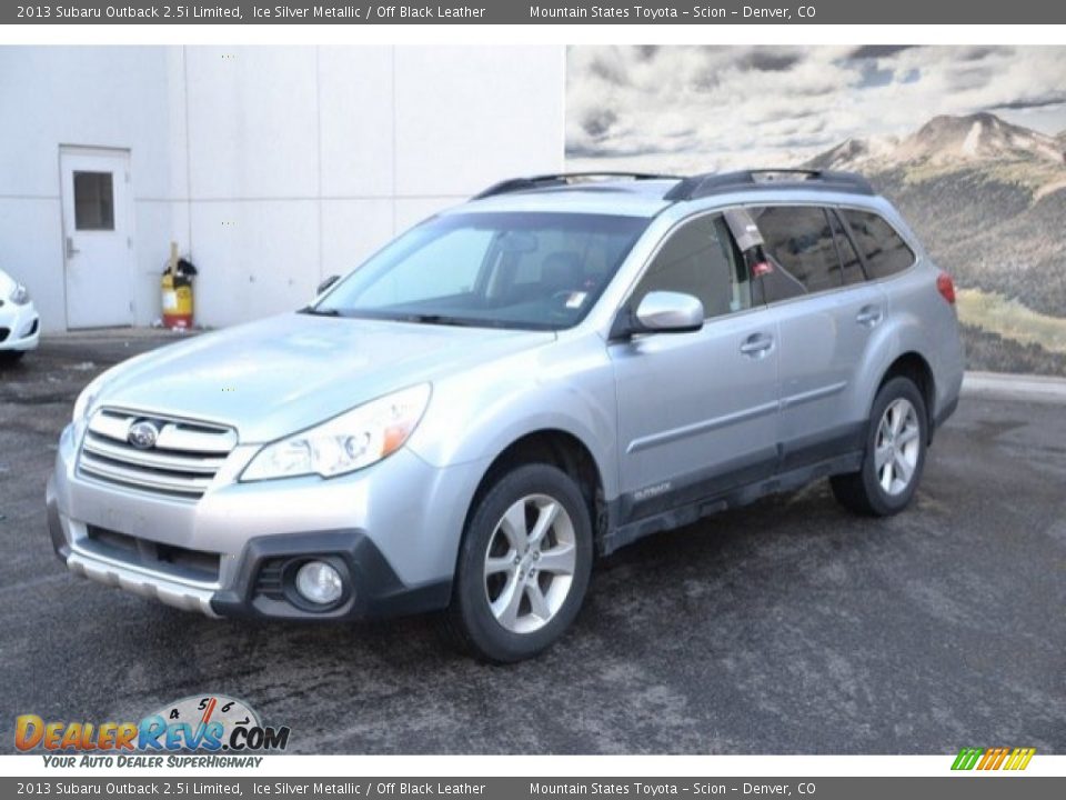 2013 Subaru Outback 2.5i Limited Ice Silver Metallic / Off Black Leather Photo #2