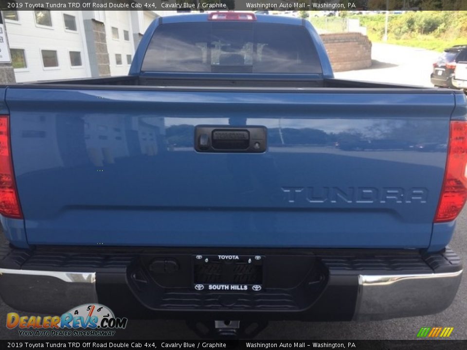 2019 Toyota Tundra TRD Off Road Double Cab 4x4 Cavalry Blue / Graphite Photo #4