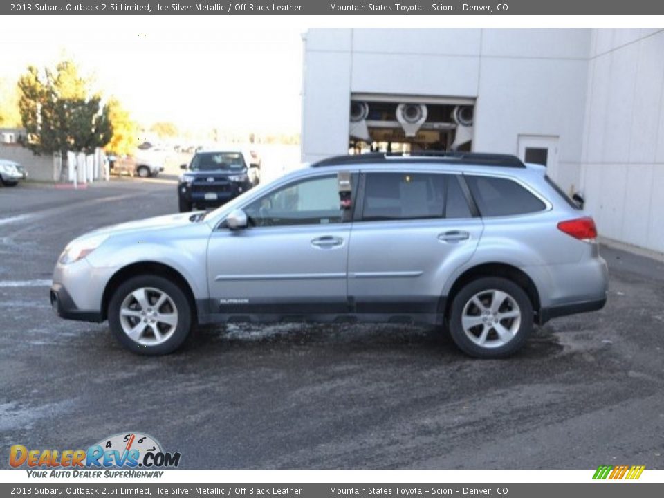 2013 Subaru Outback 2.5i Limited Ice Silver Metallic / Off Black Leather Photo #3