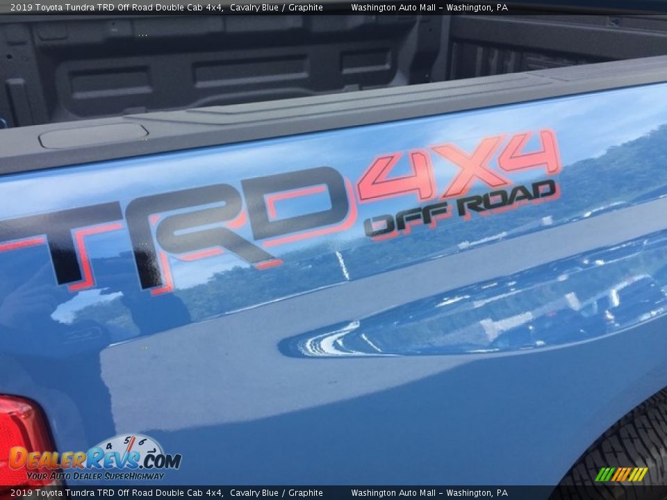 2019 Toyota Tundra TRD Off Road Double Cab 4x4 Cavalry Blue / Graphite Photo #7