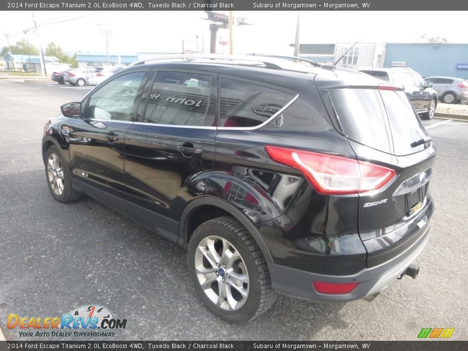 2014 Ford Escape Titanium 2.0L EcoBoost 4WD Tuxedo Black / Charcoal Black Photo #9