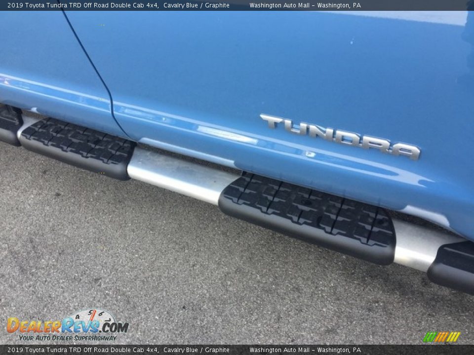 2019 Toyota Tundra TRD Off Road Double Cab 4x4 Cavalry Blue / Graphite Photo #11