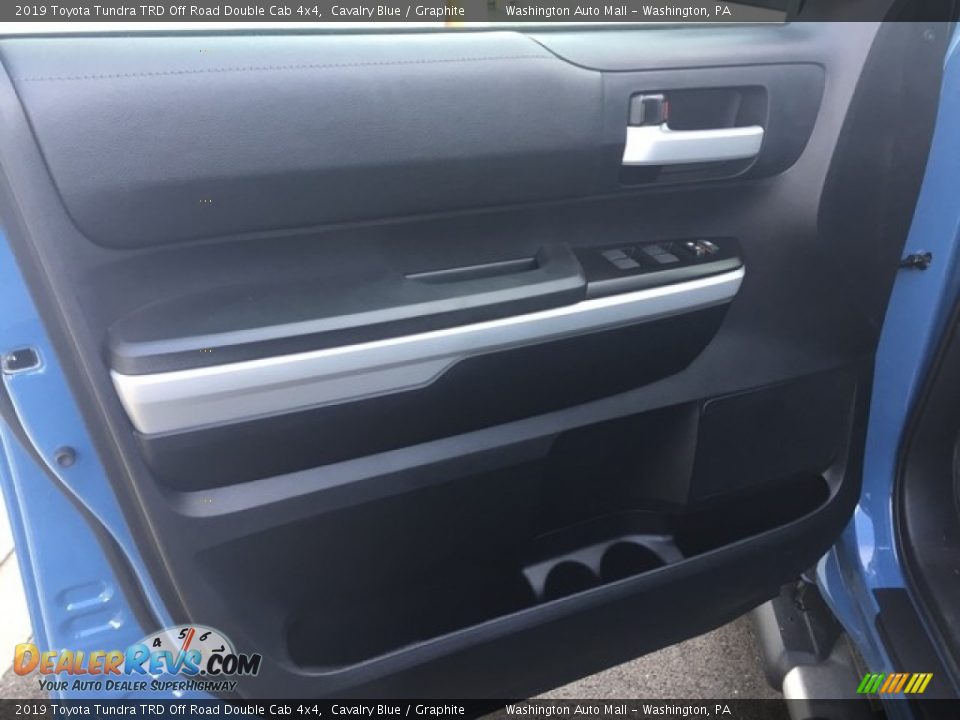2019 Toyota Tundra TRD Off Road Double Cab 4x4 Cavalry Blue / Graphite Photo #15