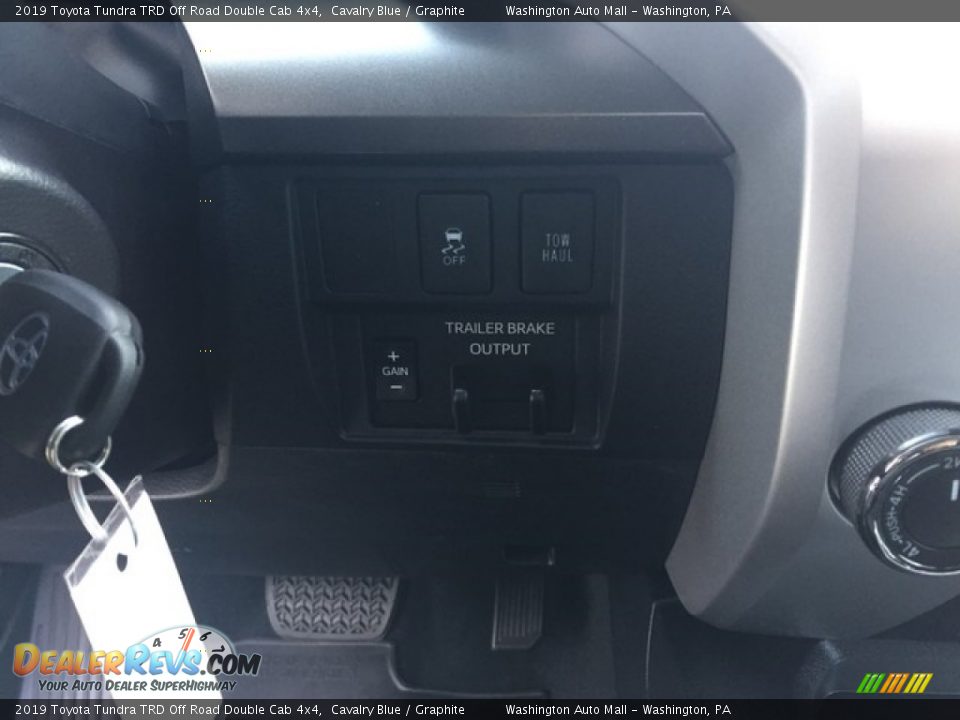 2019 Toyota Tundra TRD Off Road Double Cab 4x4 Cavalry Blue / Graphite Photo #24