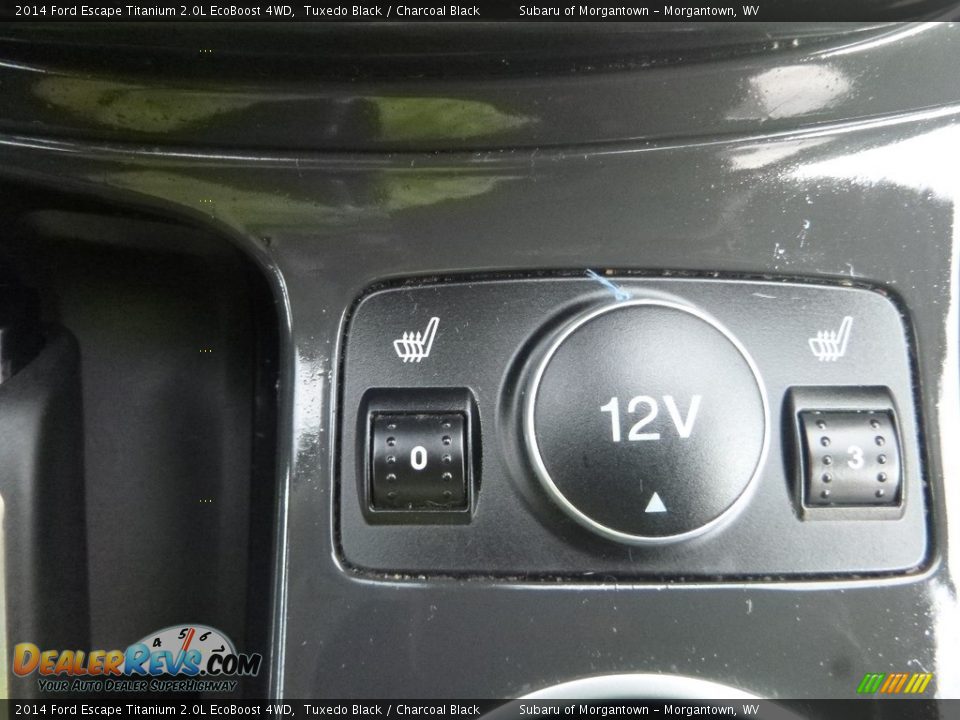 2014 Ford Escape Titanium 2.0L EcoBoost 4WD Tuxedo Black / Charcoal Black Photo #20