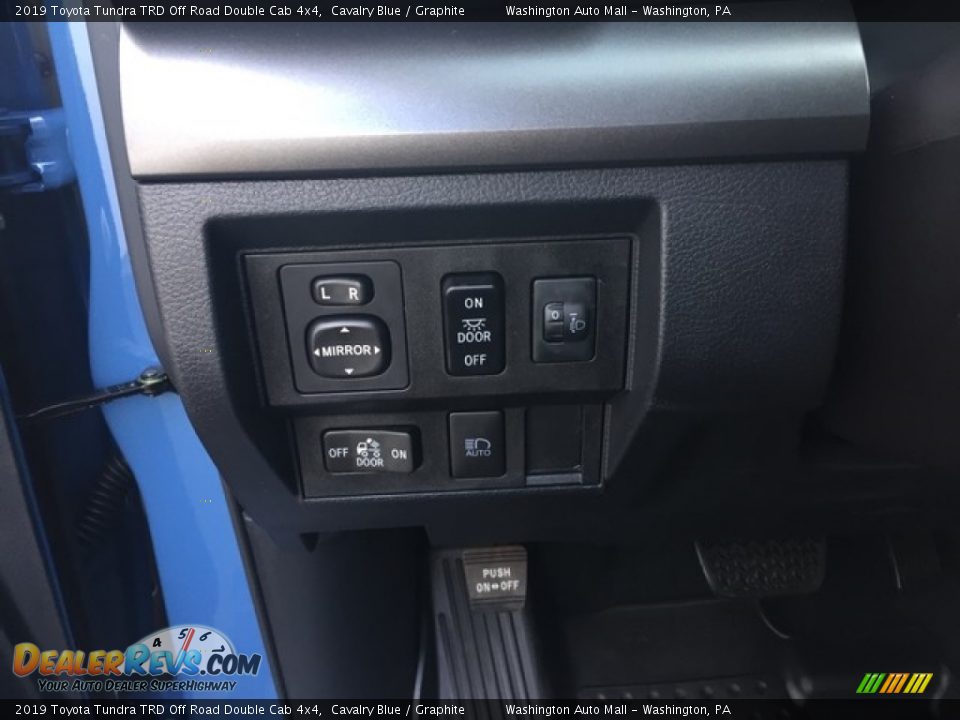 2019 Toyota Tundra TRD Off Road Double Cab 4x4 Cavalry Blue / Graphite Photo #26