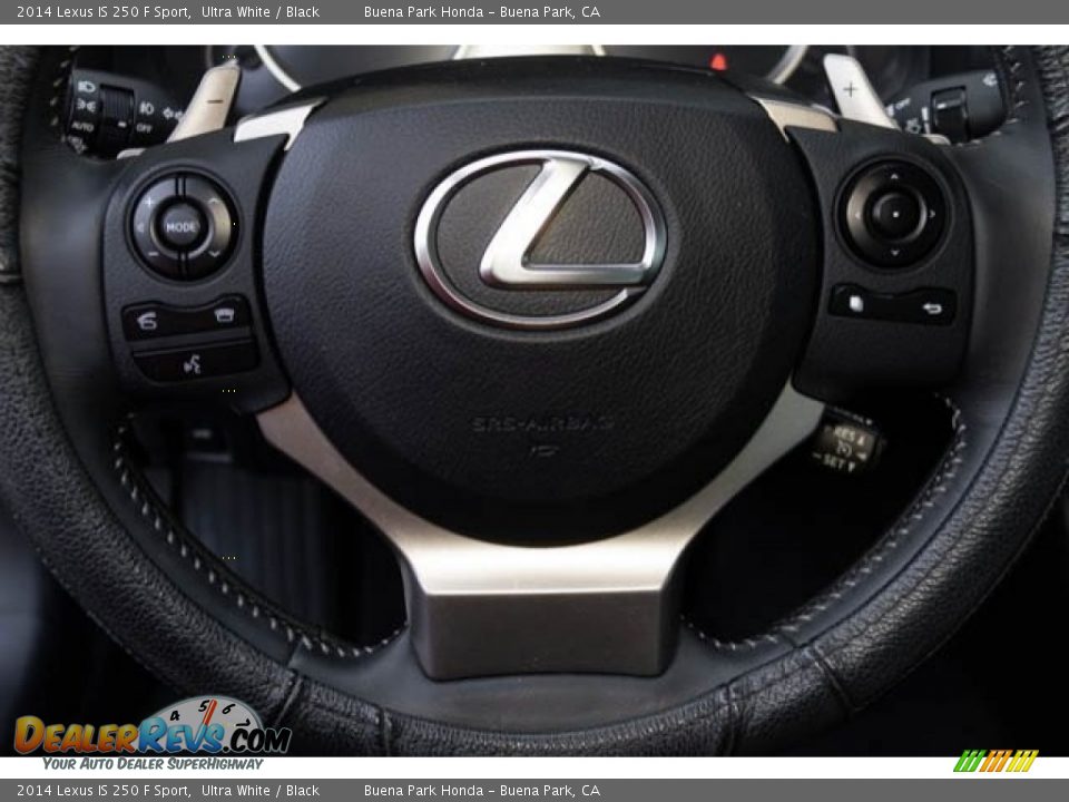 2014 Lexus IS 250 F Sport Ultra White / Black Photo #14