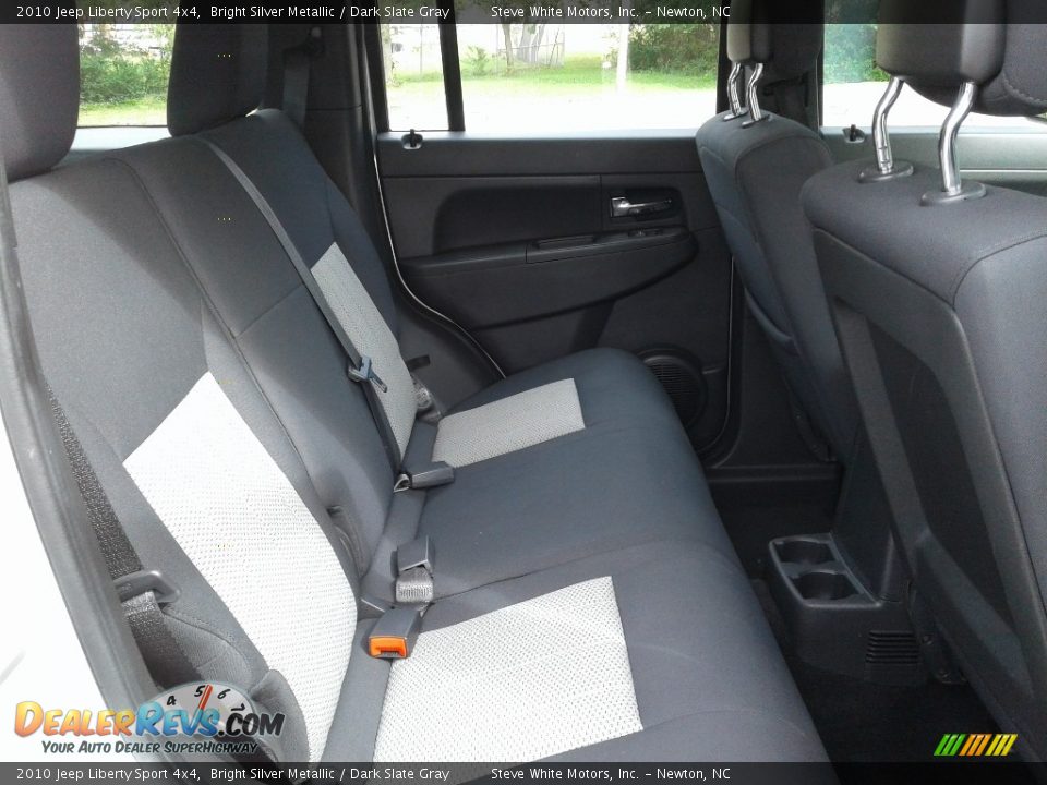 2010 Jeep Liberty Sport 4x4 Bright Silver Metallic / Dark Slate Gray Photo #13