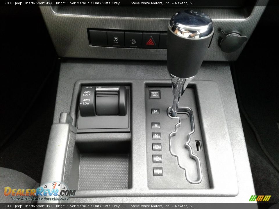 2010 Jeep Liberty Sport 4x4 Bright Silver Metallic / Dark Slate Gray Photo #19