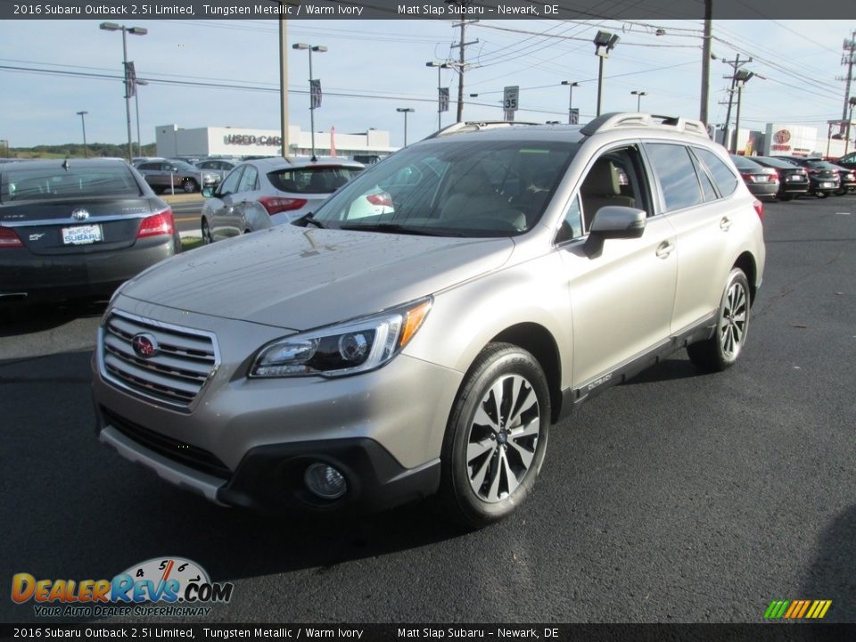 2016 Subaru Outback 2.5i Limited Tungsten Metallic / Warm Ivory Photo #2