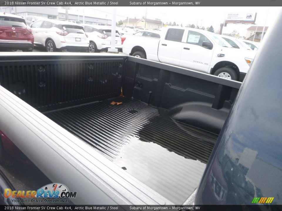 2018 Nissan Frontier SV Crew Cab 4x4 Arctic Blue Metallic / Steel Photo #13