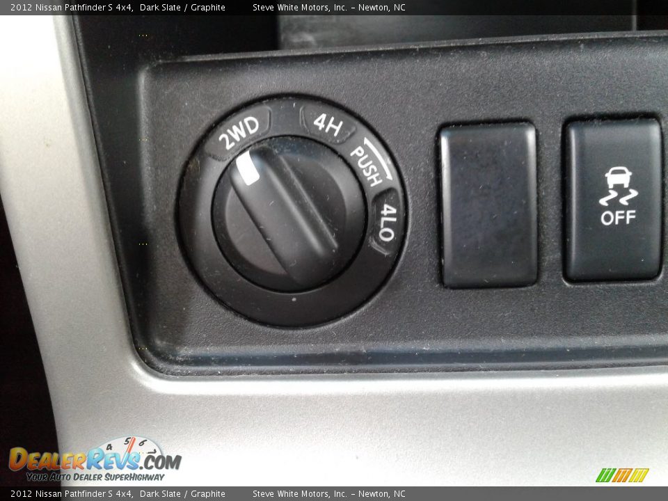 2012 Nissan Pathfinder S 4x4 Dark Slate / Graphite Photo #22