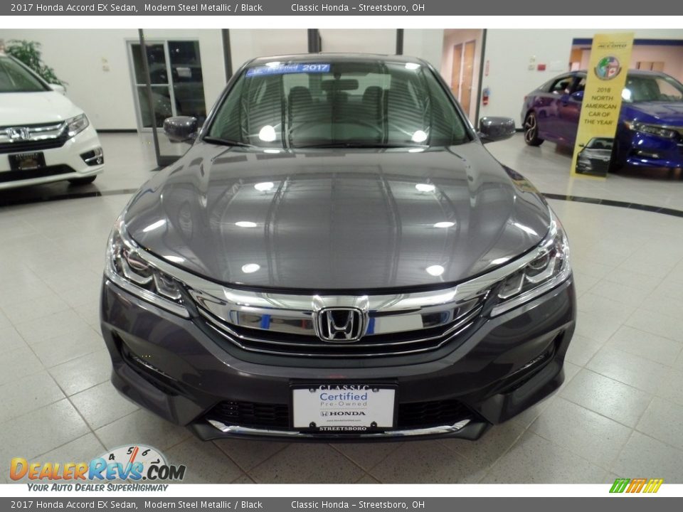 2017 Honda Accord EX Sedan Modern Steel Metallic / Black Photo #2