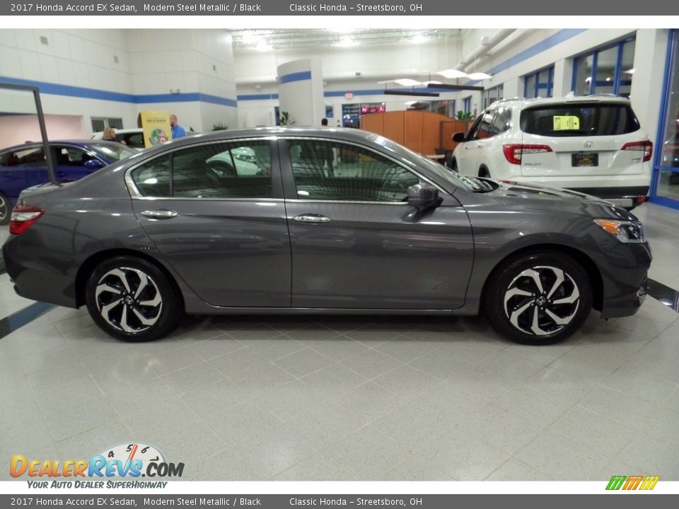 2017 Honda Accord EX Sedan Modern Steel Metallic / Black Photo #4
