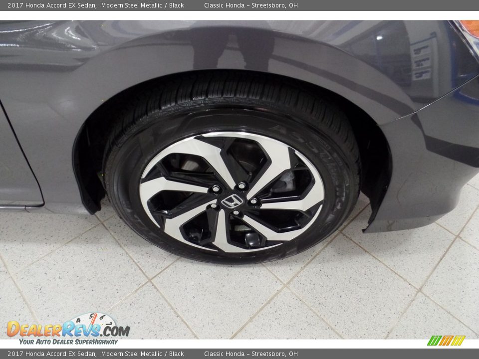 2017 Honda Accord EX Sedan Modern Steel Metallic / Black Photo #5