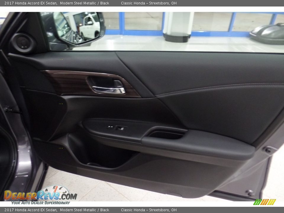 2017 Honda Accord EX Sedan Modern Steel Metallic / Black Photo #14
