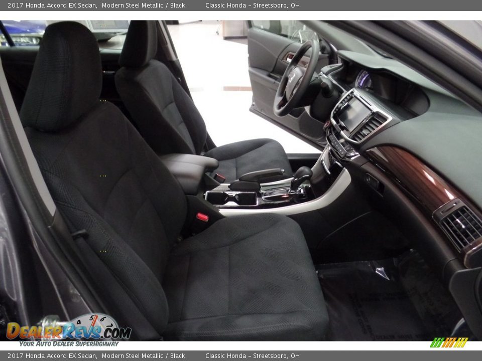 2017 Honda Accord EX Sedan Modern Steel Metallic / Black Photo #16
