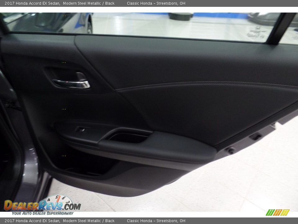 2017 Honda Accord EX Sedan Modern Steel Metallic / Black Photo #18