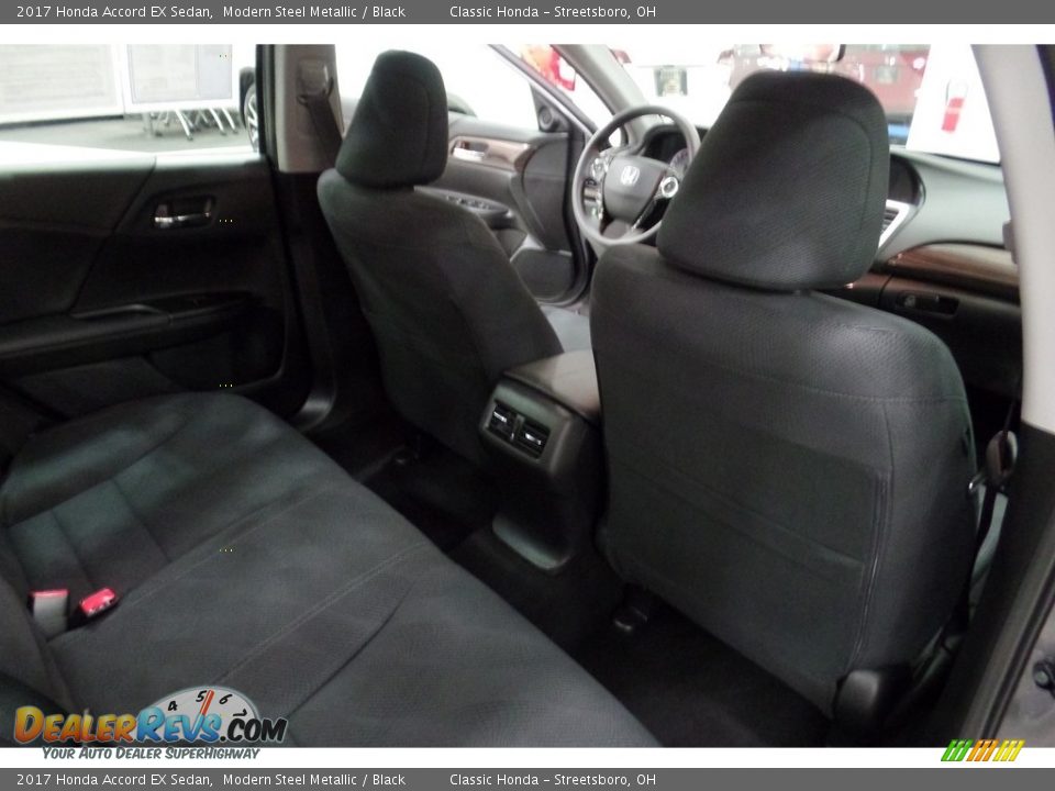 2017 Honda Accord EX Sedan Modern Steel Metallic / Black Photo #19