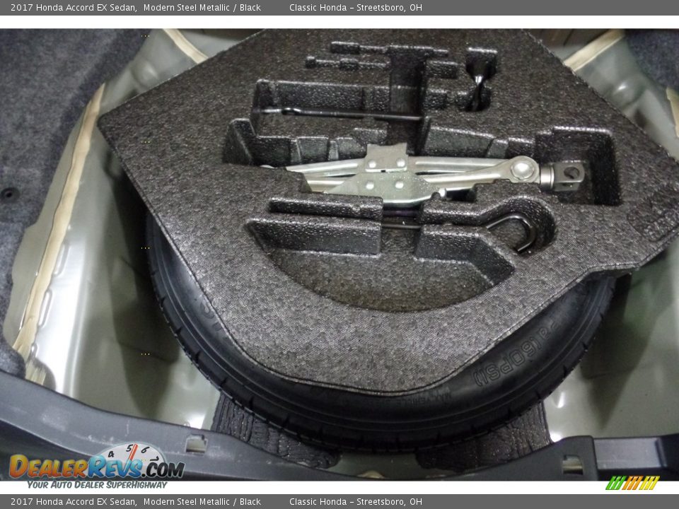 2017 Honda Accord EX Sedan Modern Steel Metallic / Black Photo #22