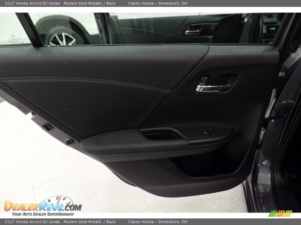2017 Honda Accord EX Sedan Modern Steel Metallic / Black Photo #23