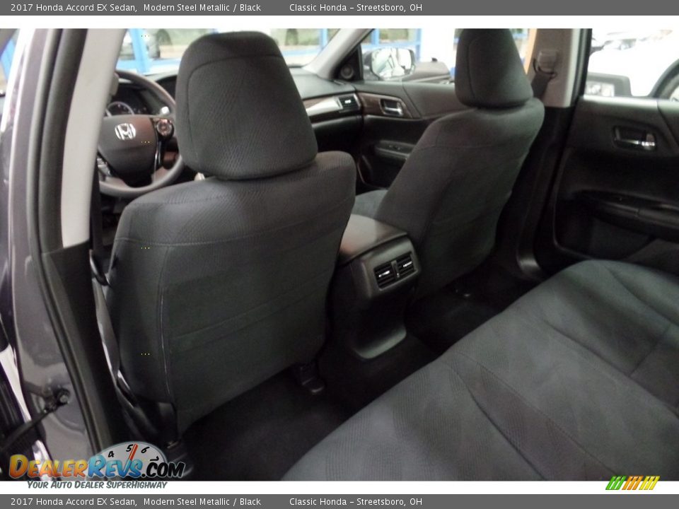 2017 Honda Accord EX Sedan Modern Steel Metallic / Black Photo #24