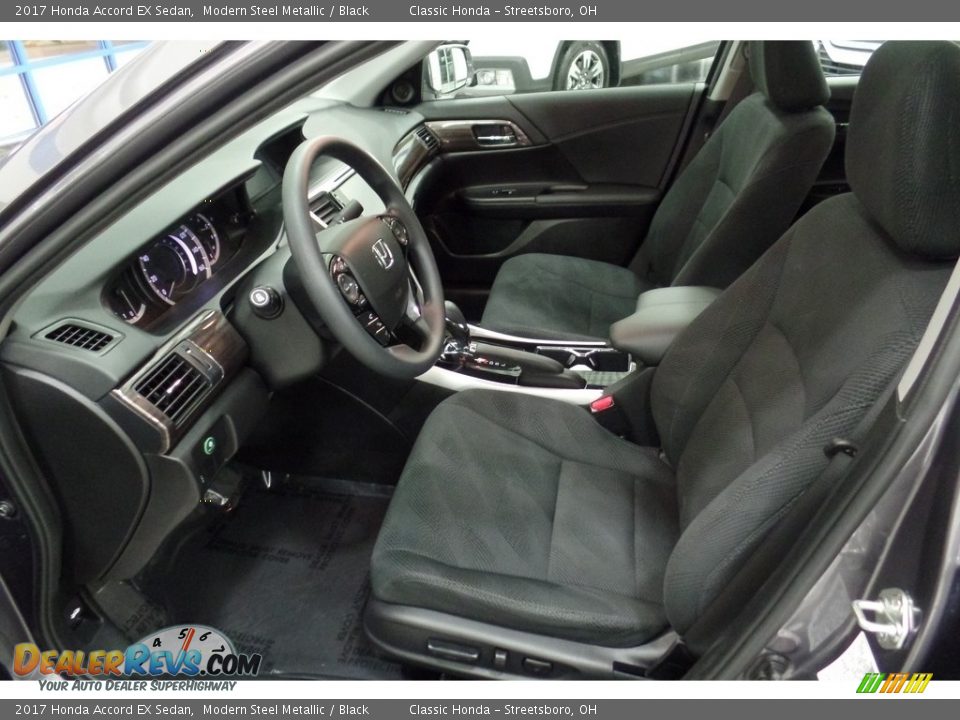 2017 Honda Accord EX Sedan Modern Steel Metallic / Black Photo #28