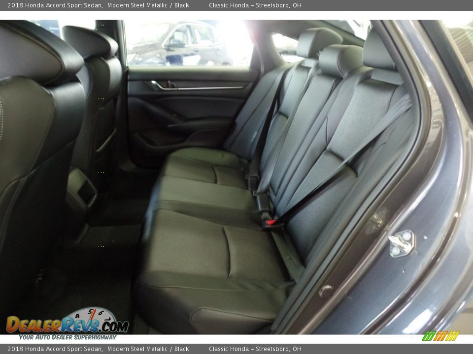 2018 Honda Accord Sport Sedan Modern Steel Metallic / Black Photo #13