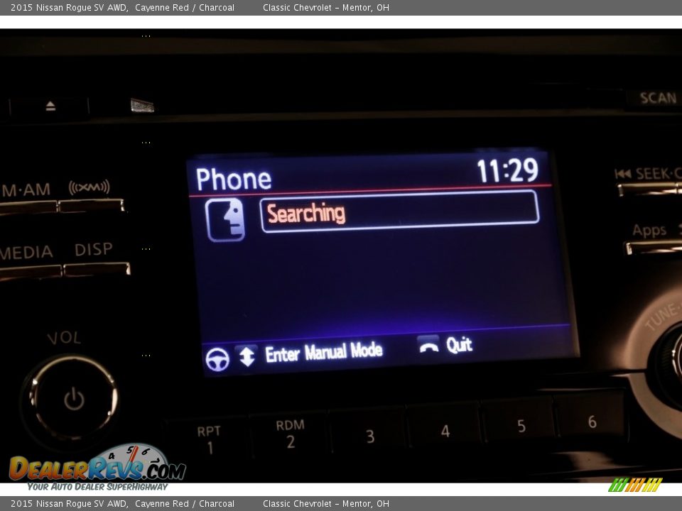 2015 Nissan Rogue SV AWD Cayenne Red / Charcoal Photo #10