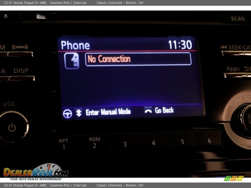 2015 Nissan Rogue SV AWD Cayenne Red / Charcoal Photo #11