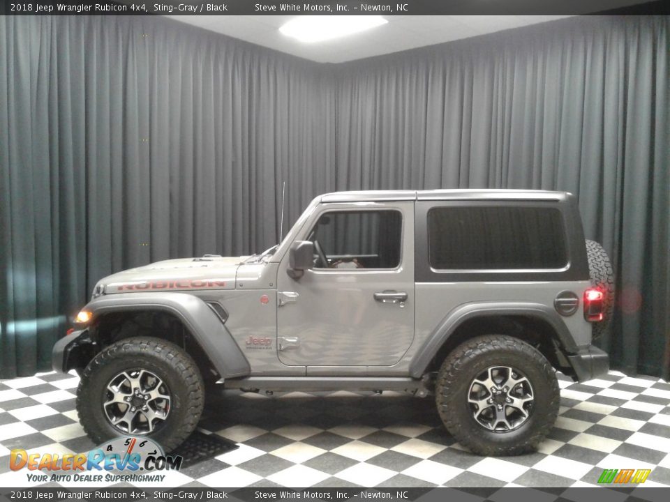 2018 Jeep Wrangler Rubicon 4x4 Sting-Gray / Black Photo #1