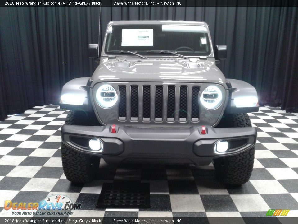 2018 Jeep Wrangler Rubicon 4x4 Sting-Gray / Black Photo #3