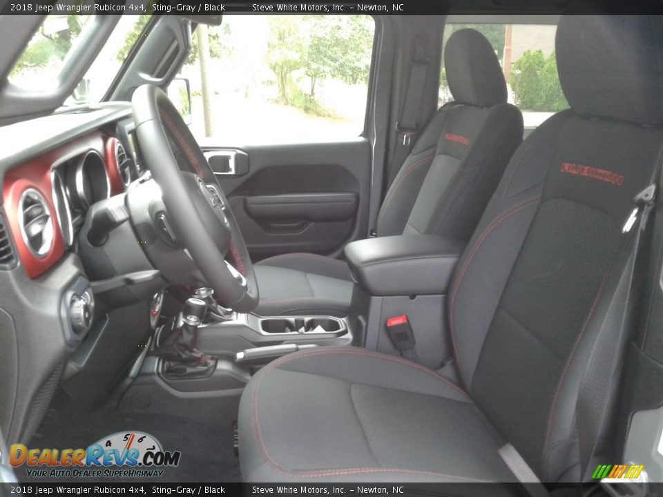 2018 Jeep Wrangler Rubicon 4x4 Sting-Gray / Black Photo #10