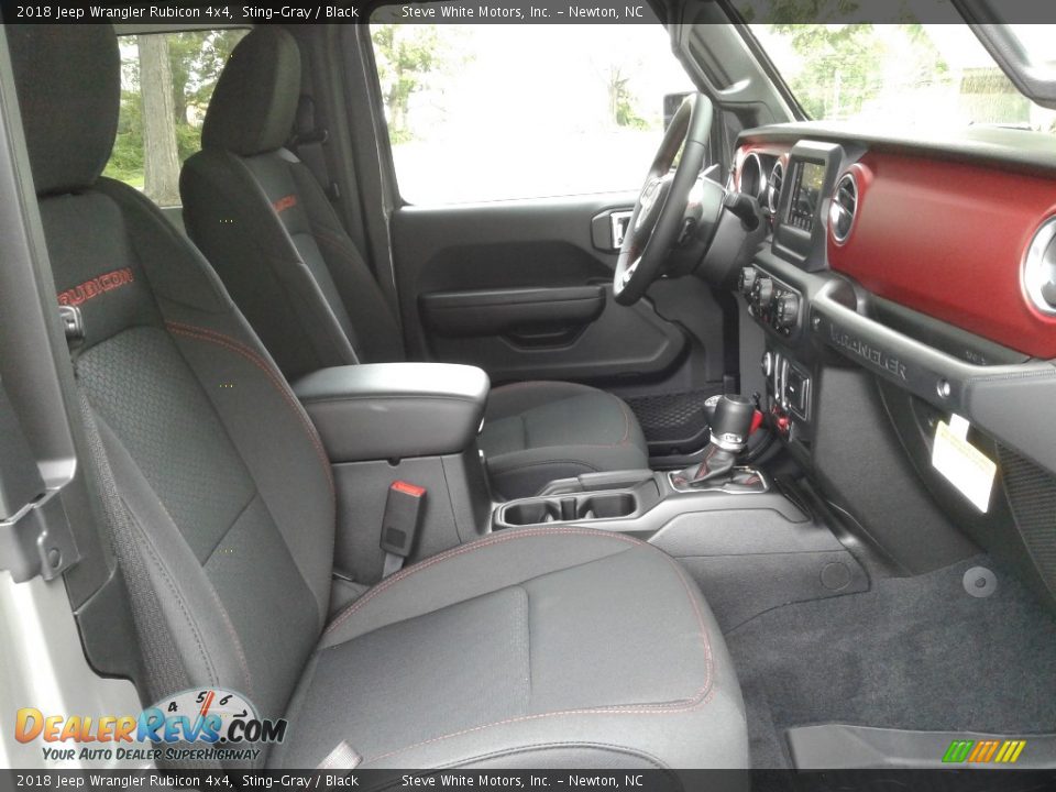 2018 Jeep Wrangler Rubicon 4x4 Sting-Gray / Black Photo #14