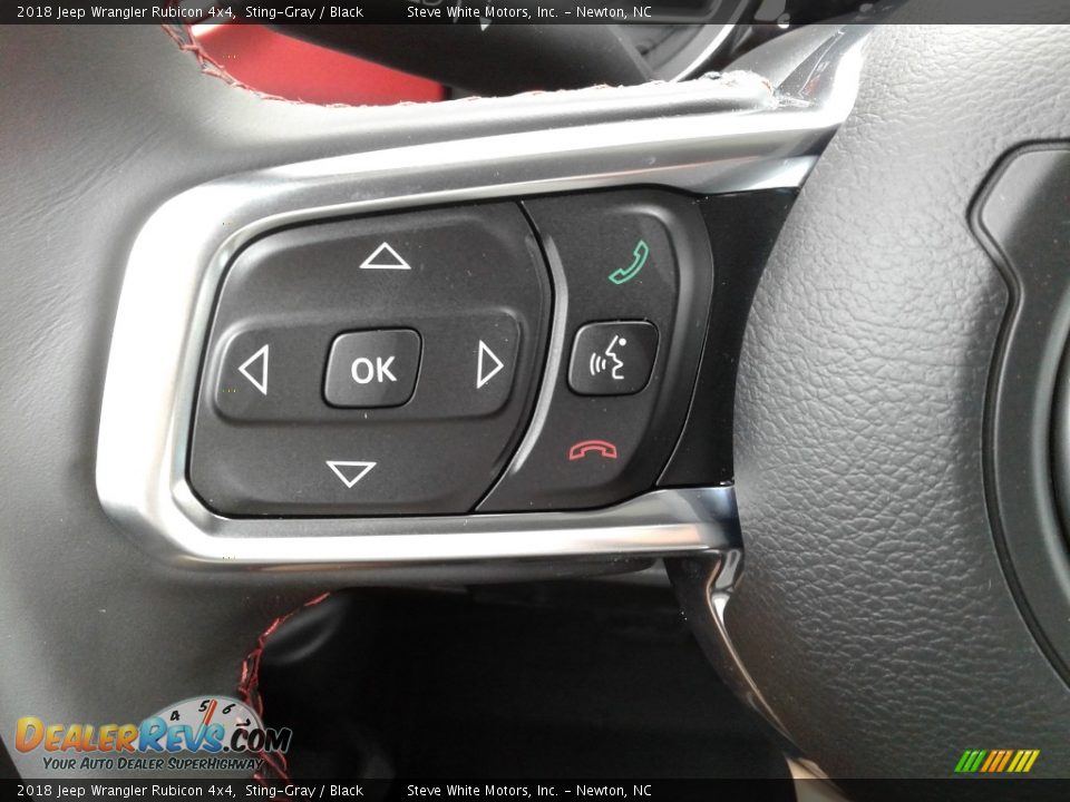 2018 Jeep Wrangler Rubicon 4x4 Sting-Gray / Black Photo #16