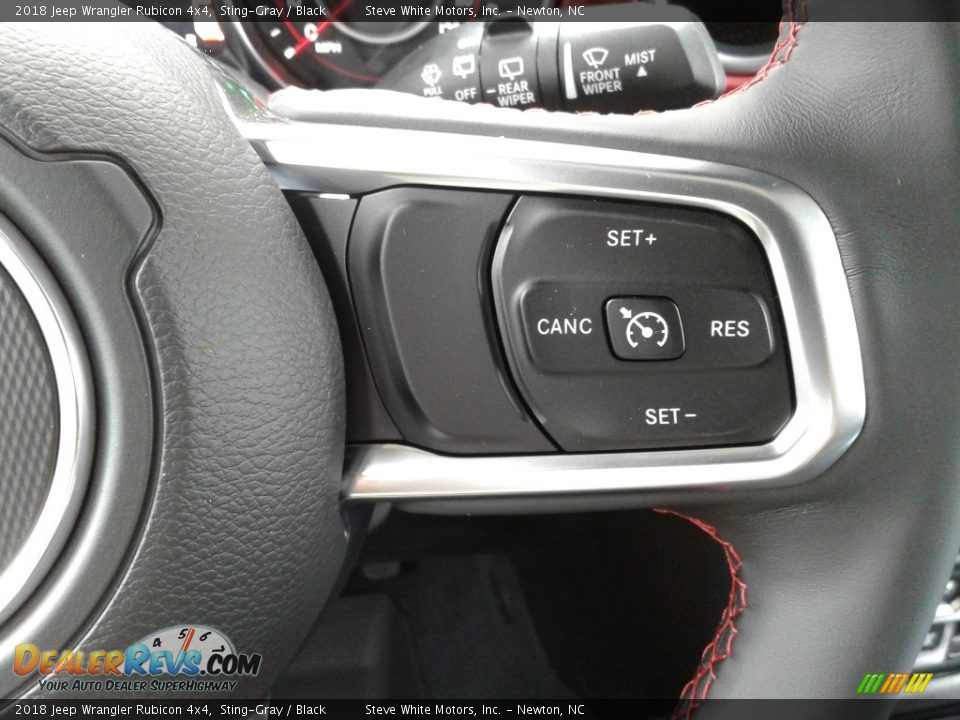 2018 Jeep Wrangler Rubicon 4x4 Sting-Gray / Black Photo #17