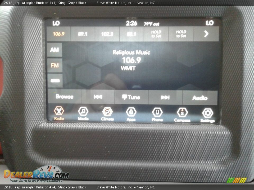 2018 Jeep Wrangler Rubicon 4x4 Sting-Gray / Black Photo #20