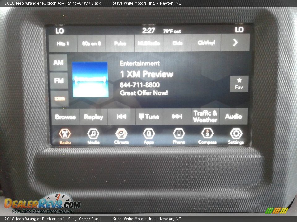 2018 Jeep Wrangler Rubicon 4x4 Sting-Gray / Black Photo #21