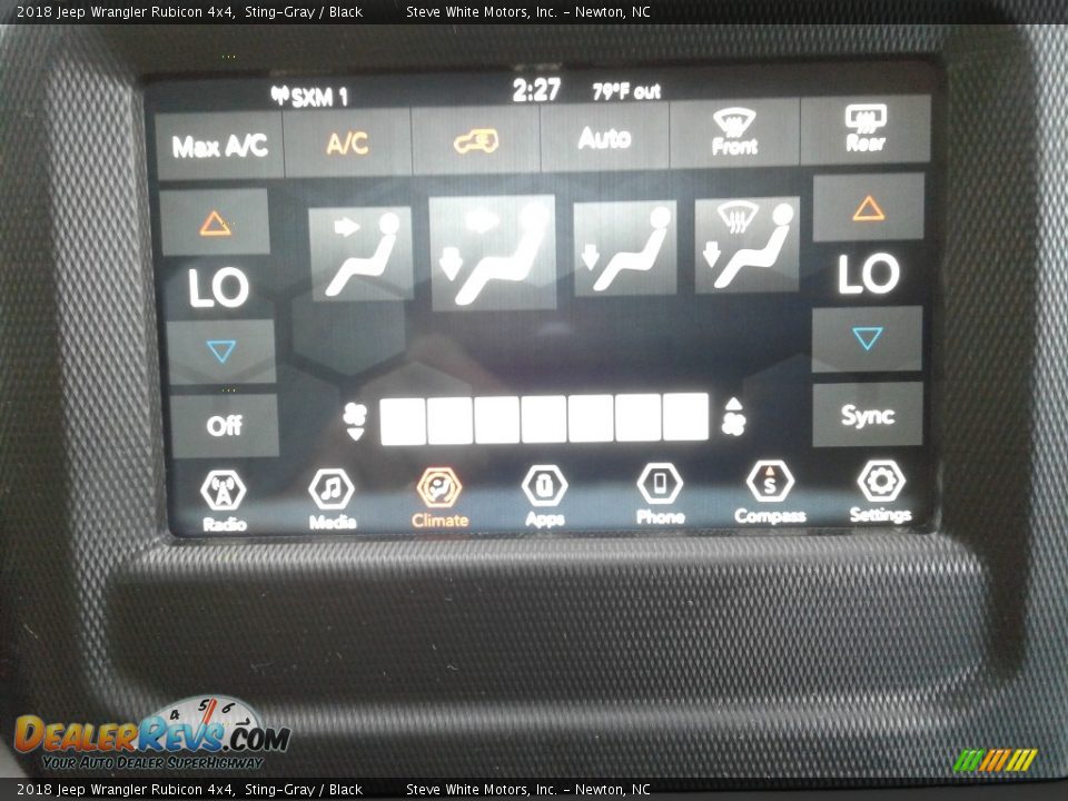 2018 Jeep Wrangler Rubicon 4x4 Sting-Gray / Black Photo #23