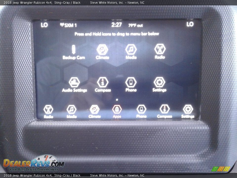 2018 Jeep Wrangler Rubicon 4x4 Sting-Gray / Black Photo #24