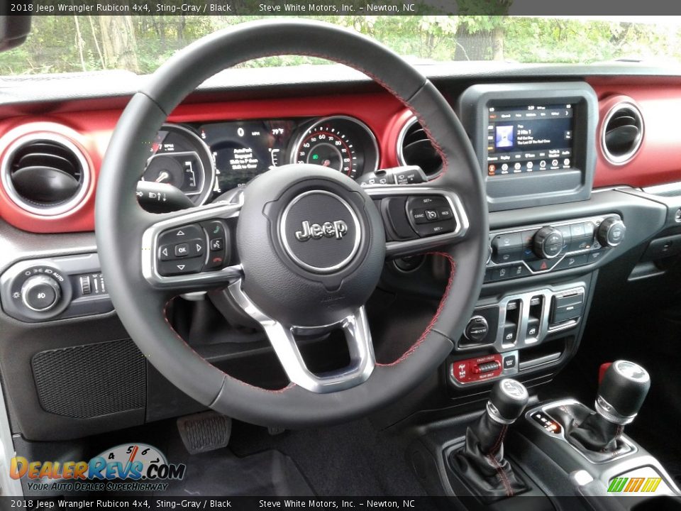 2018 Jeep Wrangler Rubicon 4x4 Sting-Gray / Black Photo #29