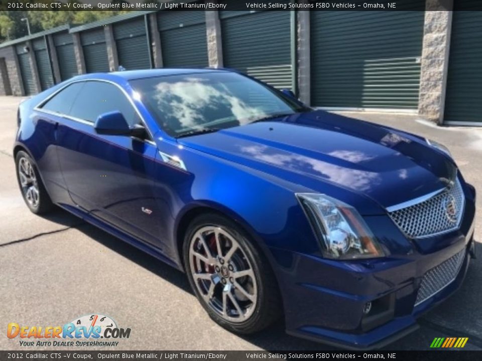 Front 3/4 View of 2012 Cadillac CTS -V Coupe Photo #1