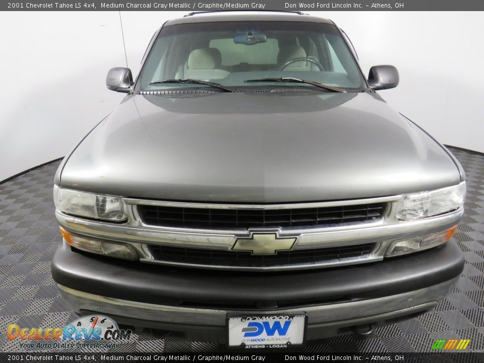 2001 Chevrolet Tahoe LS 4x4 Medium Charcoal Gray Metallic / Graphite/Medium Gray Photo #4