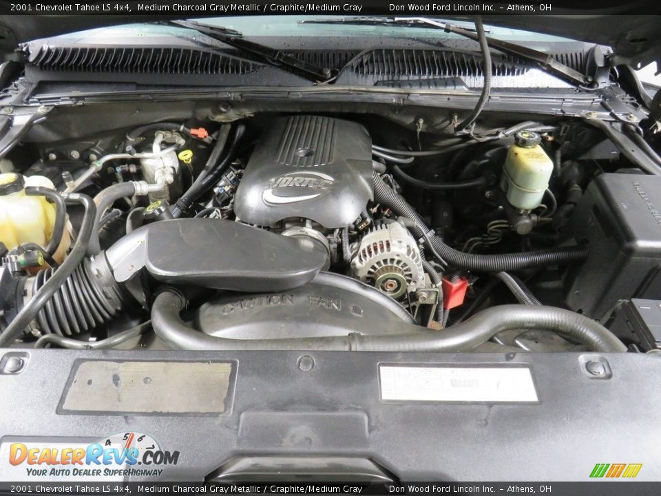 2001 Chevrolet Tahoe LS 4x4 Medium Charcoal Gray Metallic / Graphite/Medium Gray Photo #6