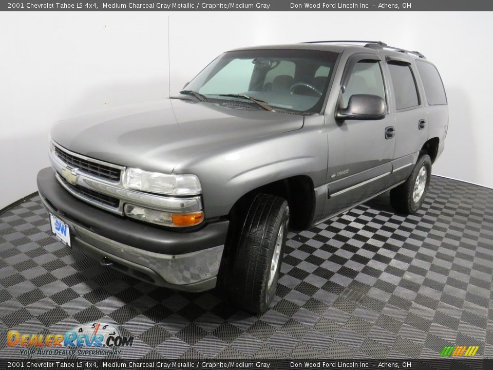2001 Chevrolet Tahoe LS 4x4 Medium Charcoal Gray Metallic / Graphite/Medium Gray Photo #7
