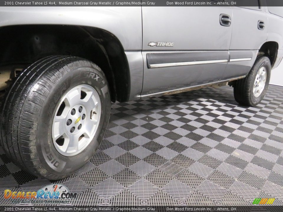 2001 Chevrolet Tahoe LS 4x4 Medium Charcoal Gray Metallic / Graphite/Medium Gray Photo #8
