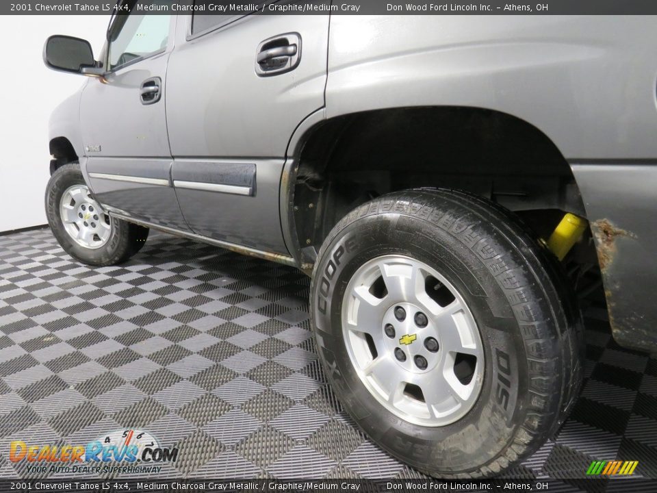 2001 Chevrolet Tahoe LS 4x4 Medium Charcoal Gray Metallic / Graphite/Medium Gray Photo #9
