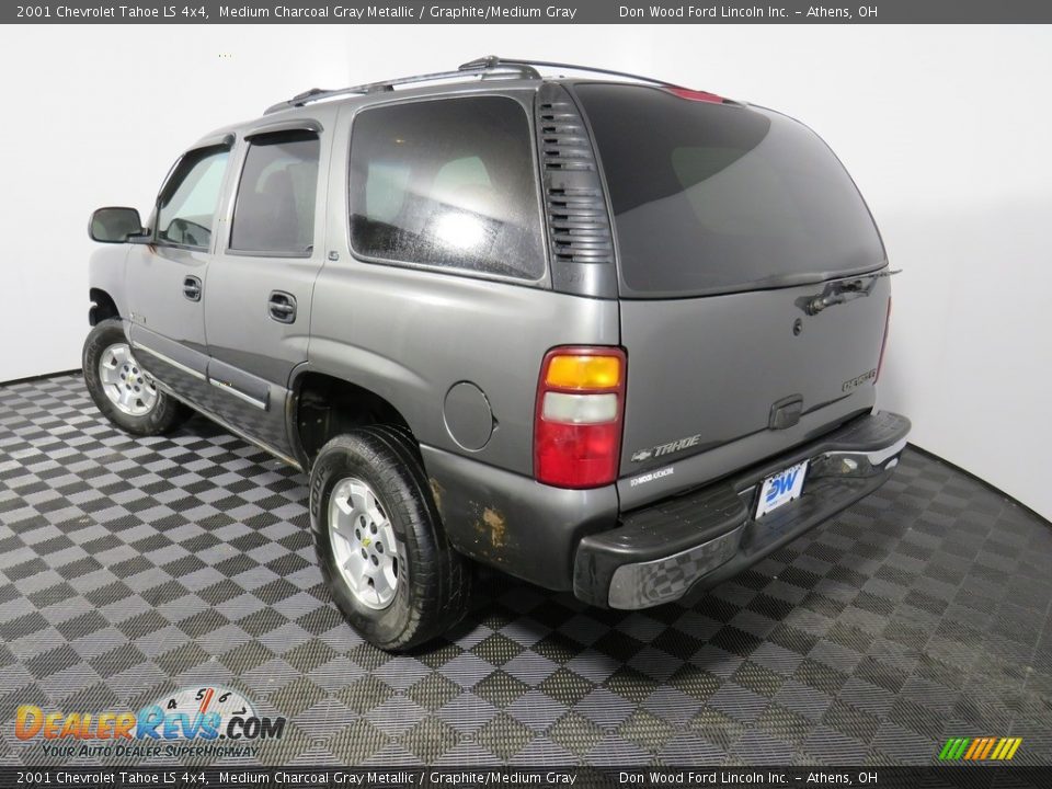2001 Chevrolet Tahoe LS 4x4 Medium Charcoal Gray Metallic / Graphite/Medium Gray Photo #10