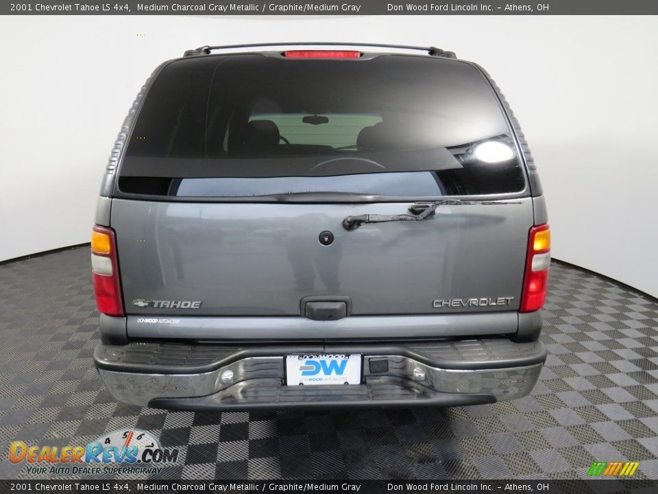 2001 Chevrolet Tahoe LS 4x4 Medium Charcoal Gray Metallic / Graphite/Medium Gray Photo #11