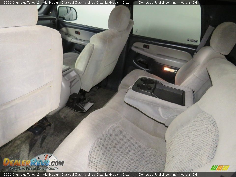 2001 Chevrolet Tahoe LS 4x4 Medium Charcoal Gray Metallic / Graphite/Medium Gray Photo #21